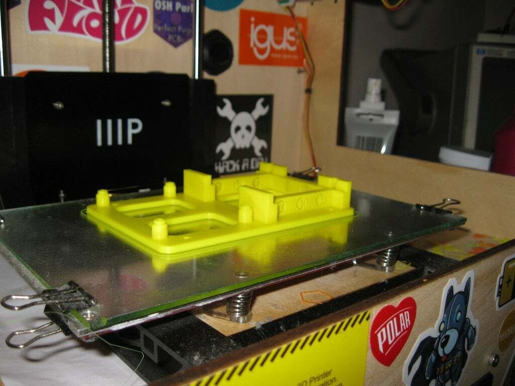 BEAGLEBONE BREADBOARD MOUNT FOR PARALLAX BOEBOT