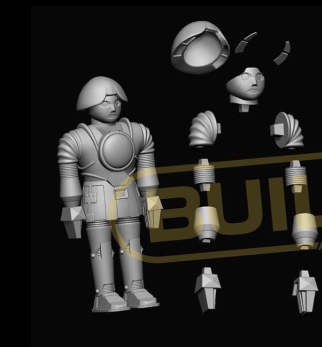 Twinki full size stl from buck Rogers in the 25th century