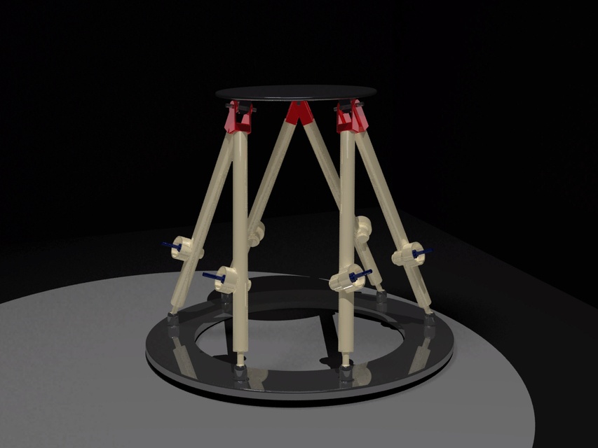 Hexapod using rack and pi...