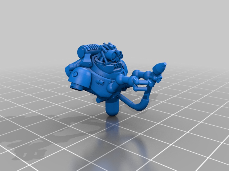 HOVERING SPACE DWARF ROBOT