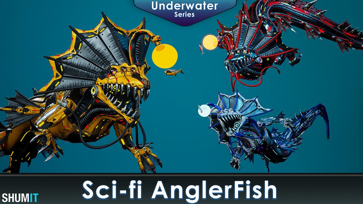 Sci-Fi Angler Fish