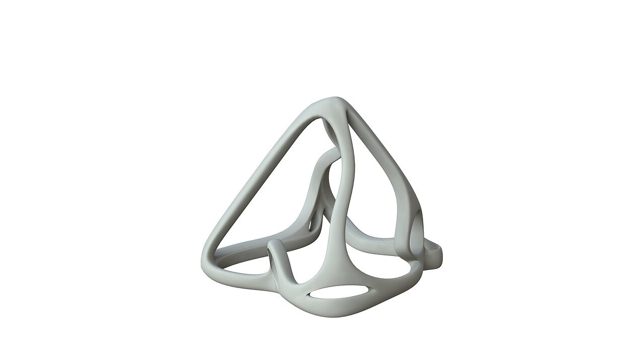 SciFi Cube Object No 62341 Low Poly Shape