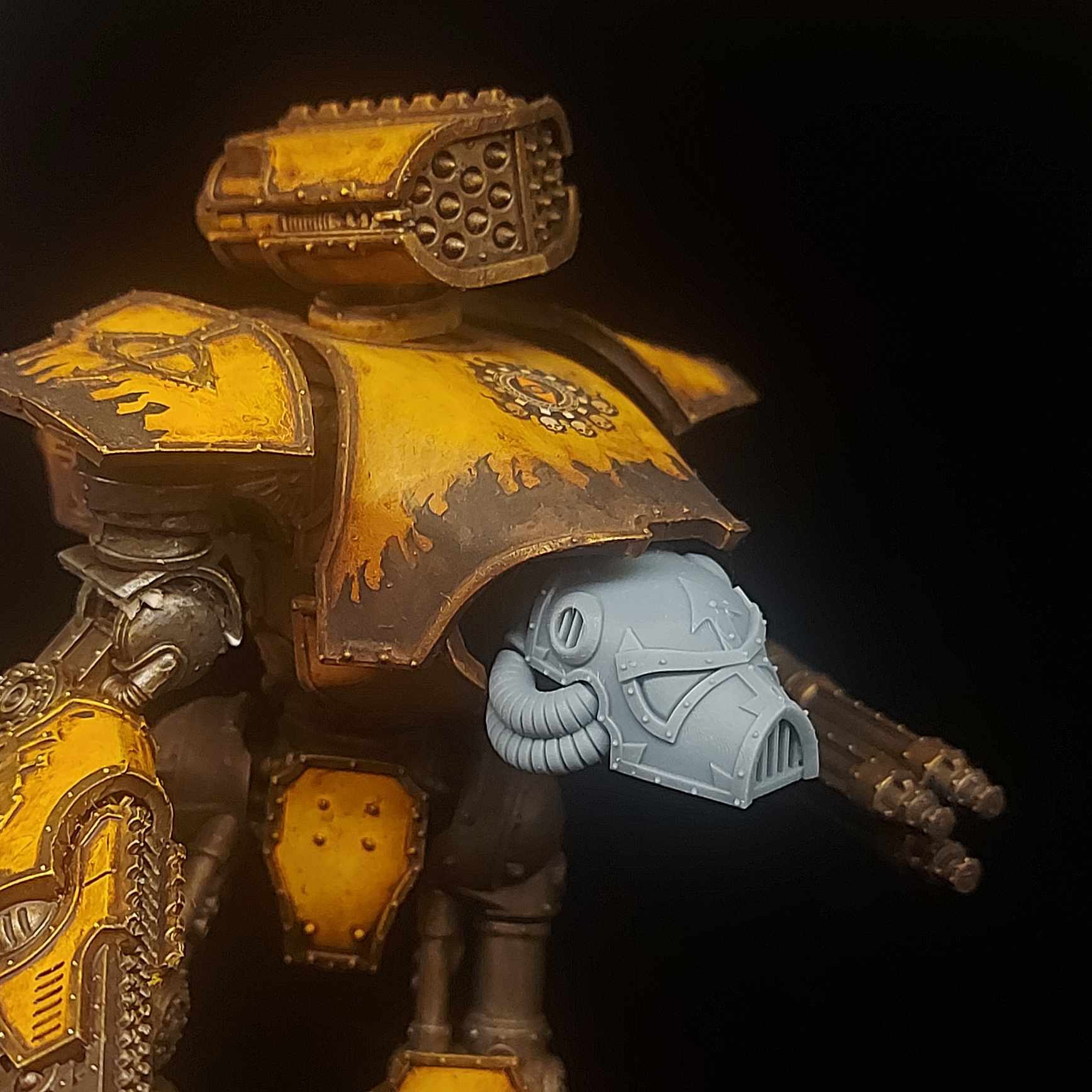 REAPER CLASS MEDIUM BATTLEBOT ALTERNATIVE RETRO HEAD - RENEGADE PACK
