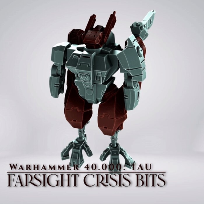 Farsight style bits for Crsisi Armor from Warhammer 40000