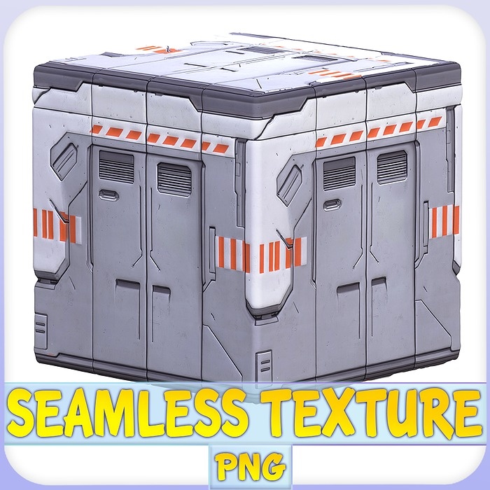 SciFi Seamless Texture