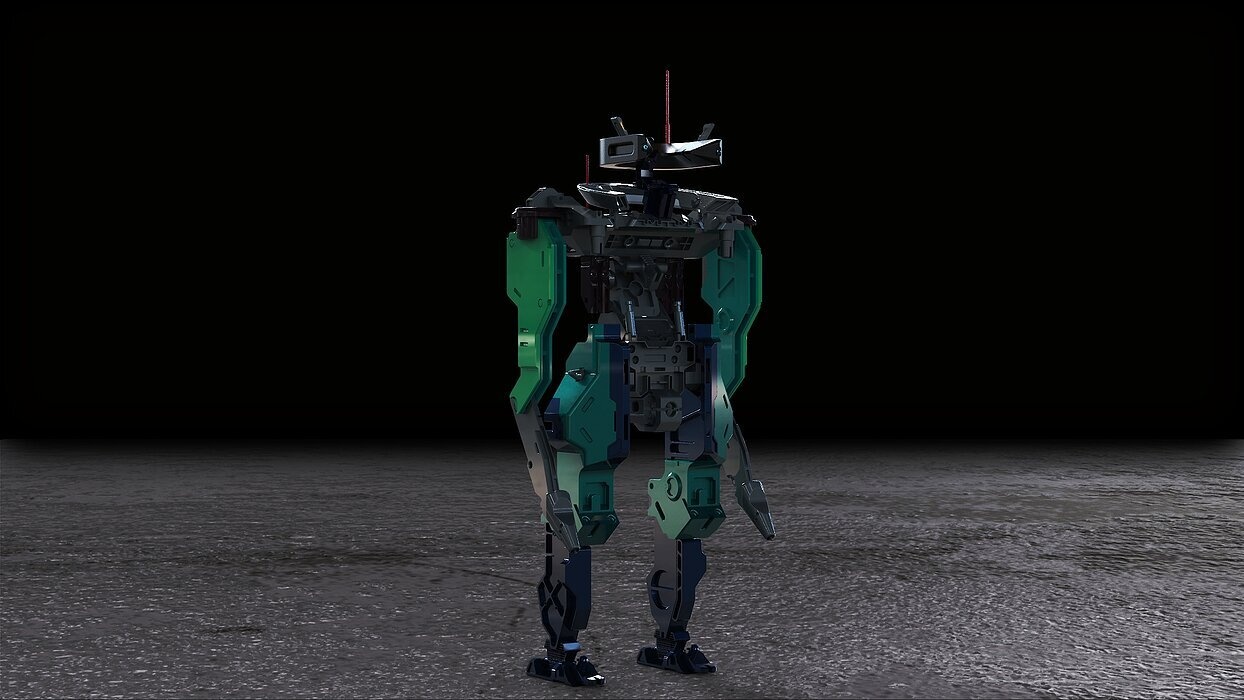 Robotic mech duel
