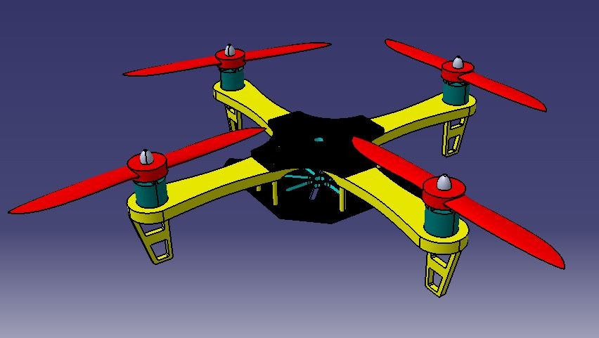 Radio Controlled Quadcopt...
