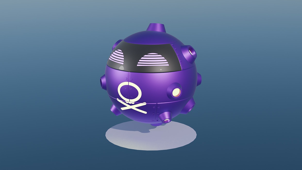Iron Toxin - Robotic Future Paradox Koffing and Shiny