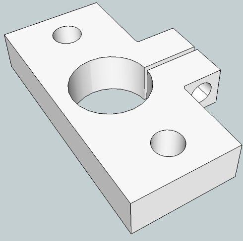 16MM LINEAR RAIL CLAMP