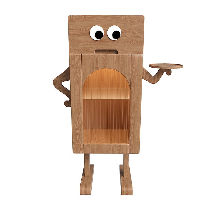 Mesita de noche robot