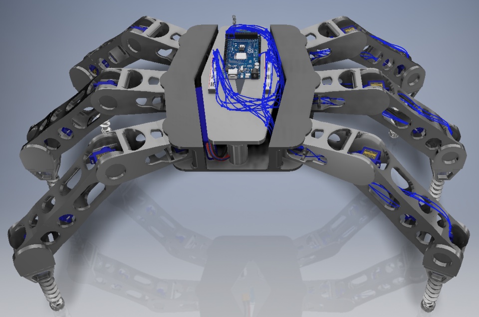 Amphibious 5 Joint Hexapo...