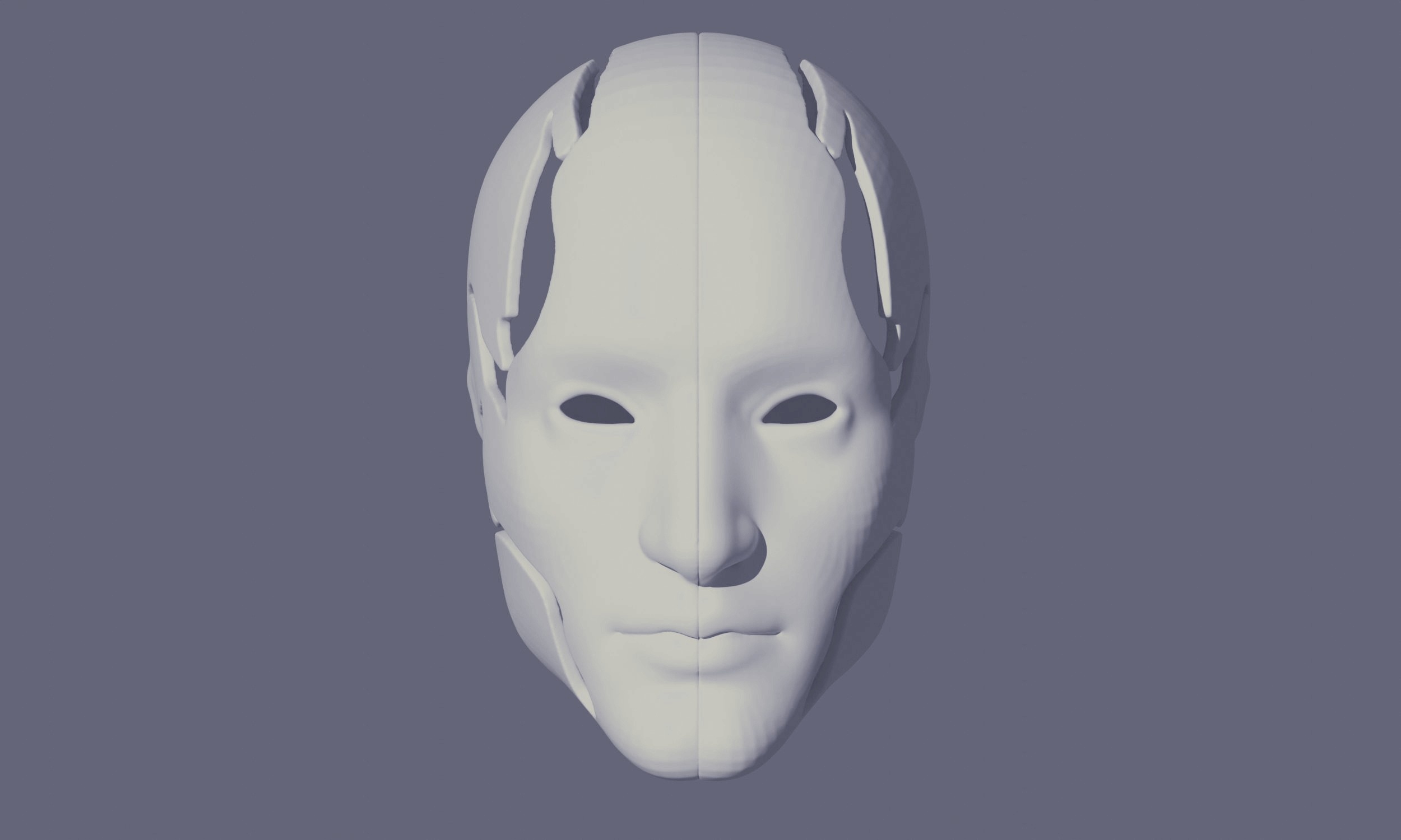 3D ROBOT FACE
