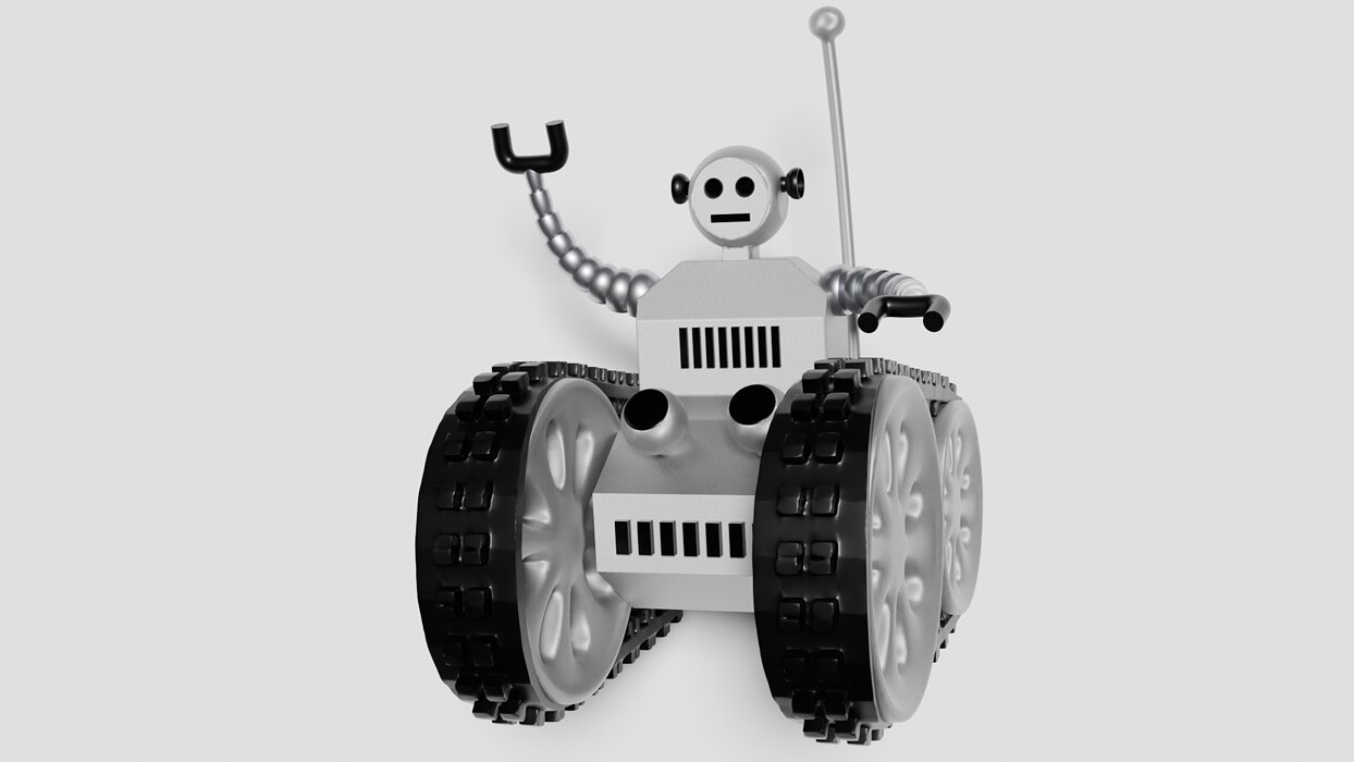 ROBOT model 3D
