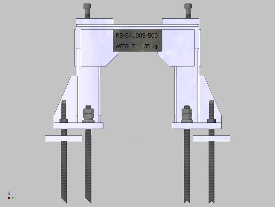 26367-ROBOT BASE KAWASAKI BX100S-500
