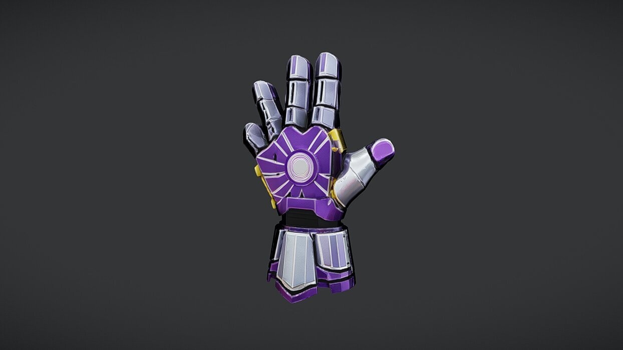 futuristic robotic hand