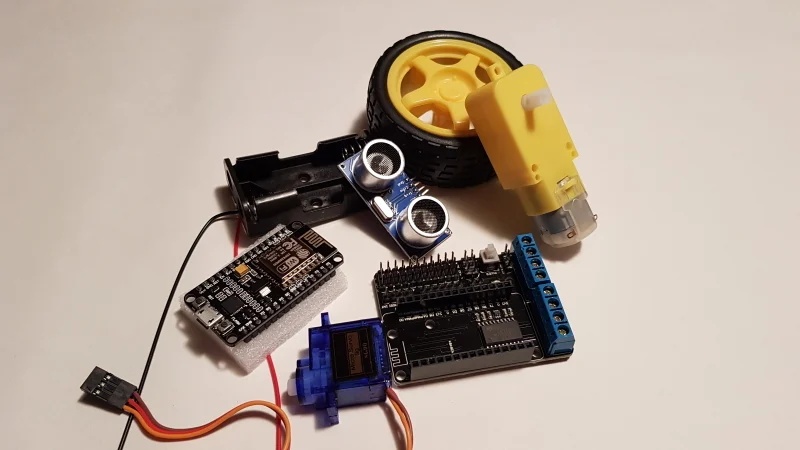 Remix of Scru-FE for Education (Wifi controlled with ESP8266)