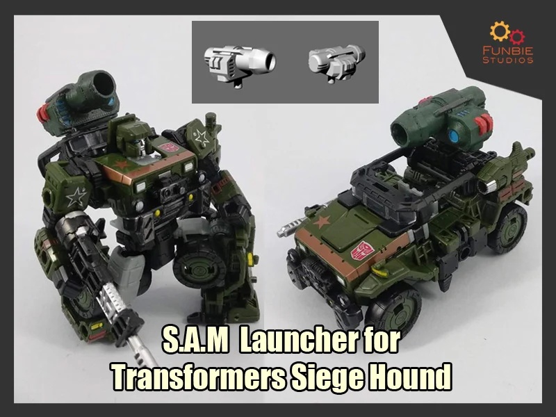 S.A.M Launcher for Transformers Siege Hound