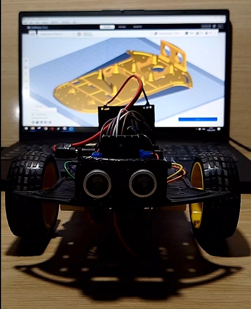 OBSTACLE AVOIDER ROBOT - ARDUINO & L298N