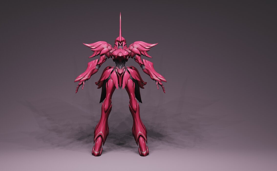 Anime Character - Unique Mecha