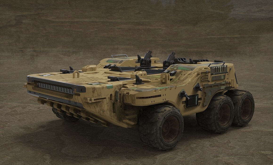 Vehicle platform transporter scifi