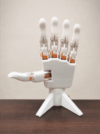 FUNCTIONAL RIGHT HAND ROBOT POSTHESIS V2 - FUNCTIONAL RIGHT HAND ROBOT POSTHESIS V2