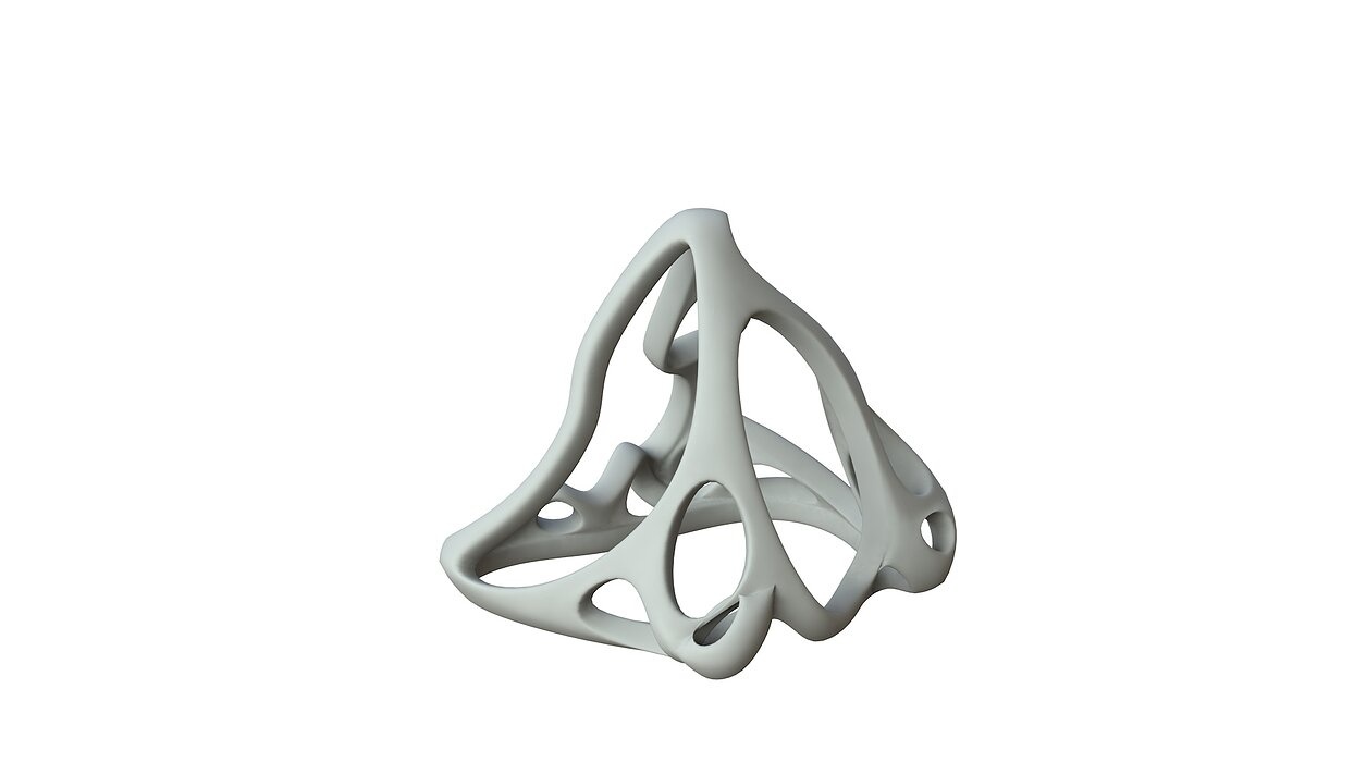 SciFi Cube Object No 63661 Low Poly Shape