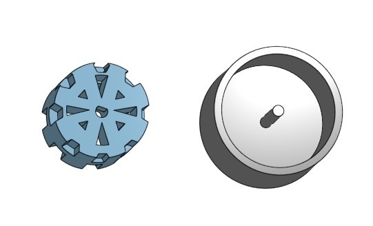 MOLD AND RIM MINISUMO TIRES