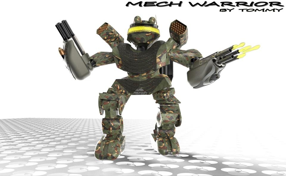 Mech Warrior by Tommy