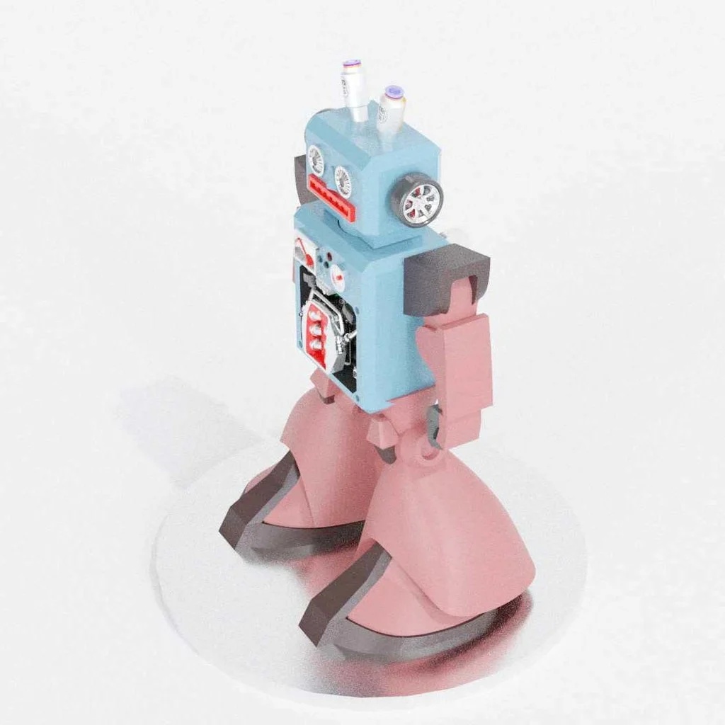 Tin robot powered by R35 GT-R engine