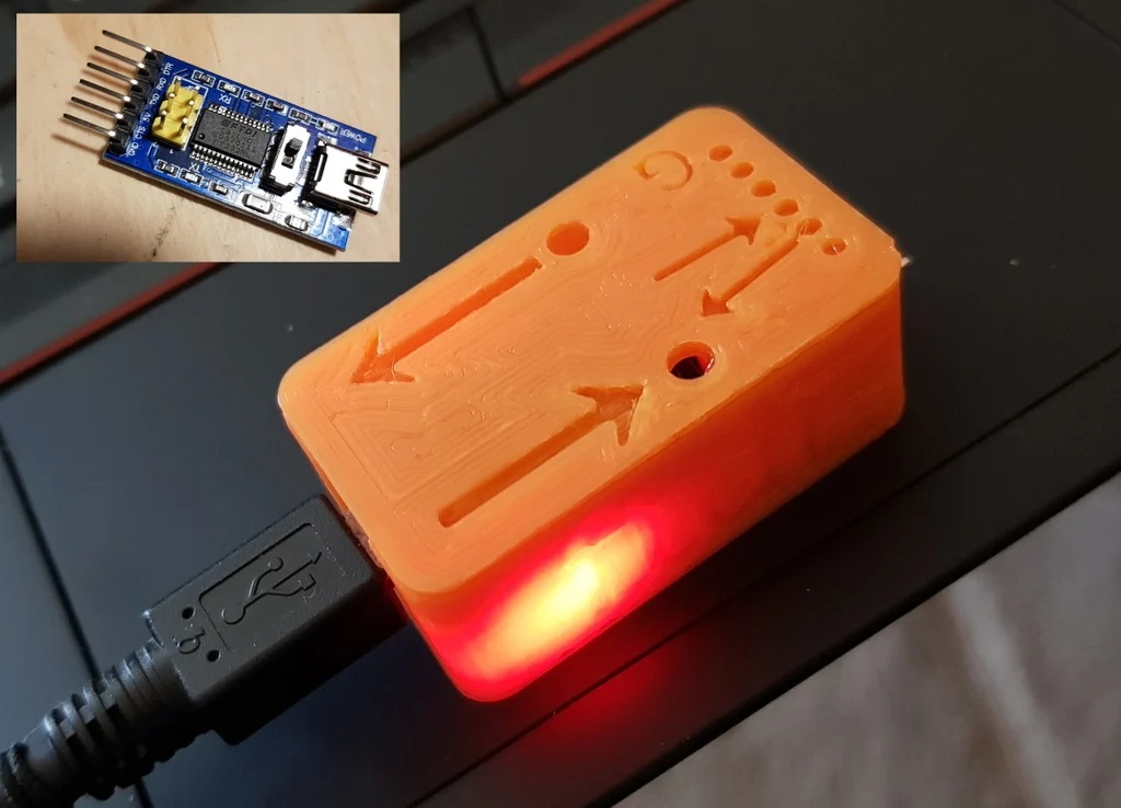 microUSB Deek-Robot FTDI serial case