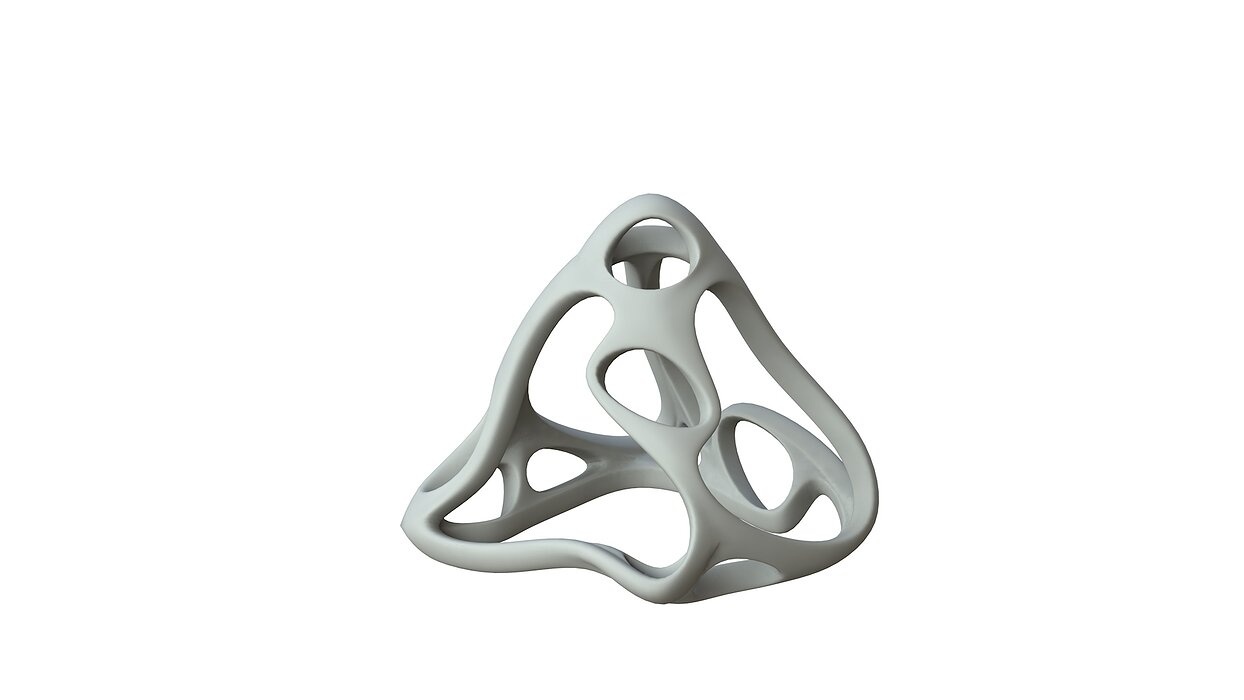 SciFi Cube Object No 63995 Low Poly Shape