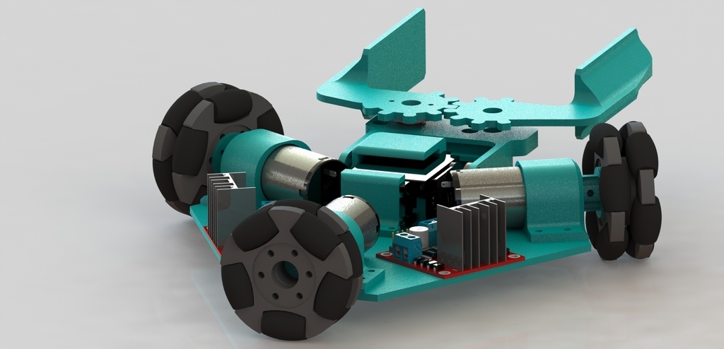 3WD OMNIDIRECTIONAL ROBOT PLATFORM