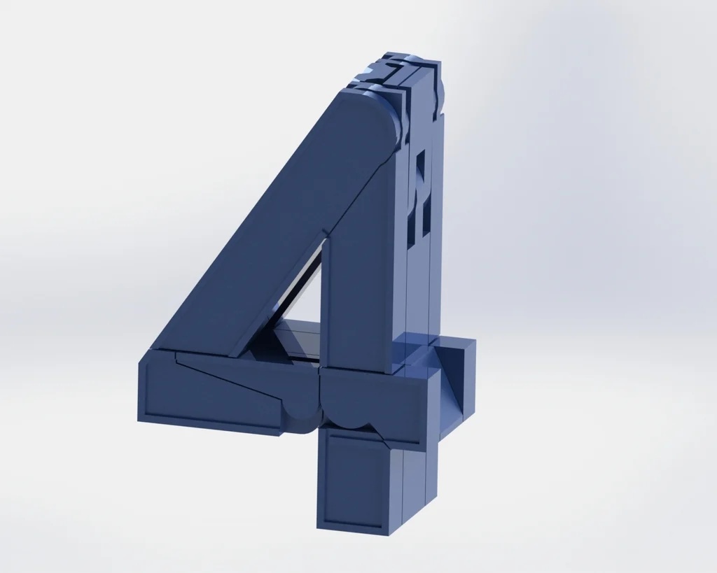 Number Robot - #4