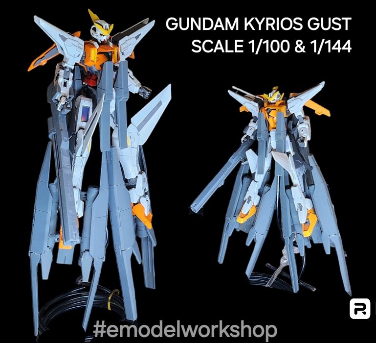 Gundam Kyrios GUST Conversion Kit 1I144 Scale  3D Print Files