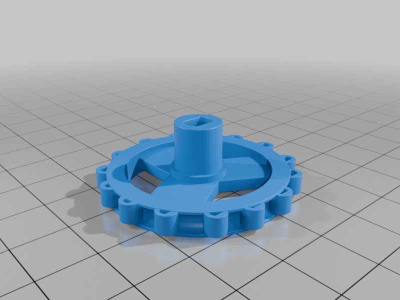 Hack Pack Domino Robot Carpet Wheel