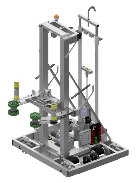 Team 135's 2018 Robot CAD...
