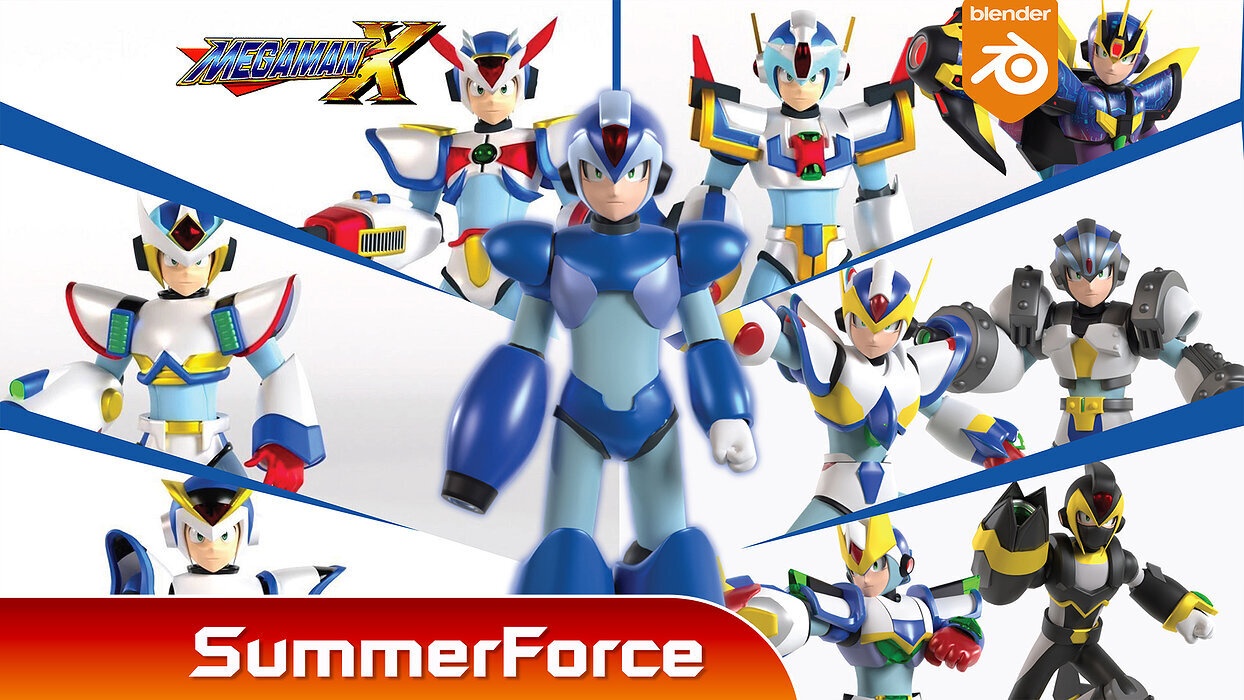 MegaMan X Armors
