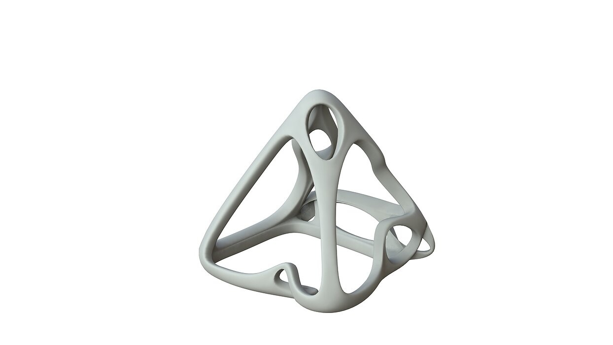 SciFi Cube Object No 62853 Low Poly Shape
