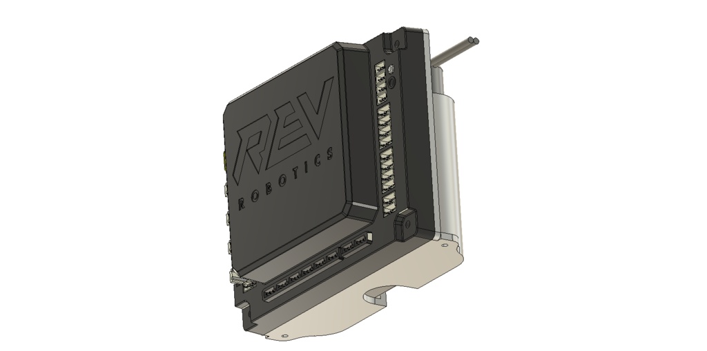 Rev Robotics Expansion Hub Mount and Battery Holder