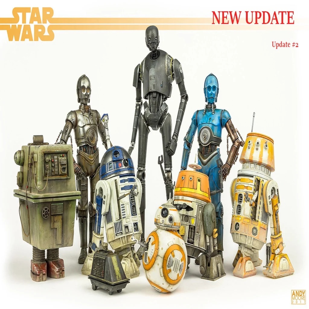 Star Wars Legion Scale Droid pack.