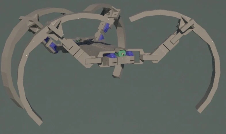 Rolling Hexapod