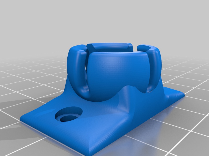 Rear wheel marble ball holder