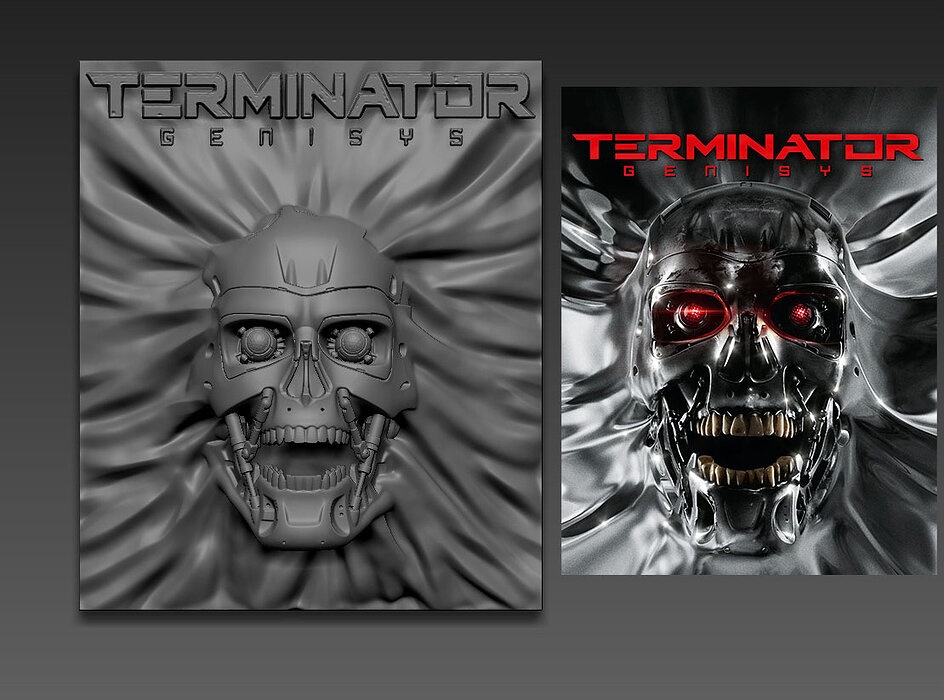 Terminator Genesis panel