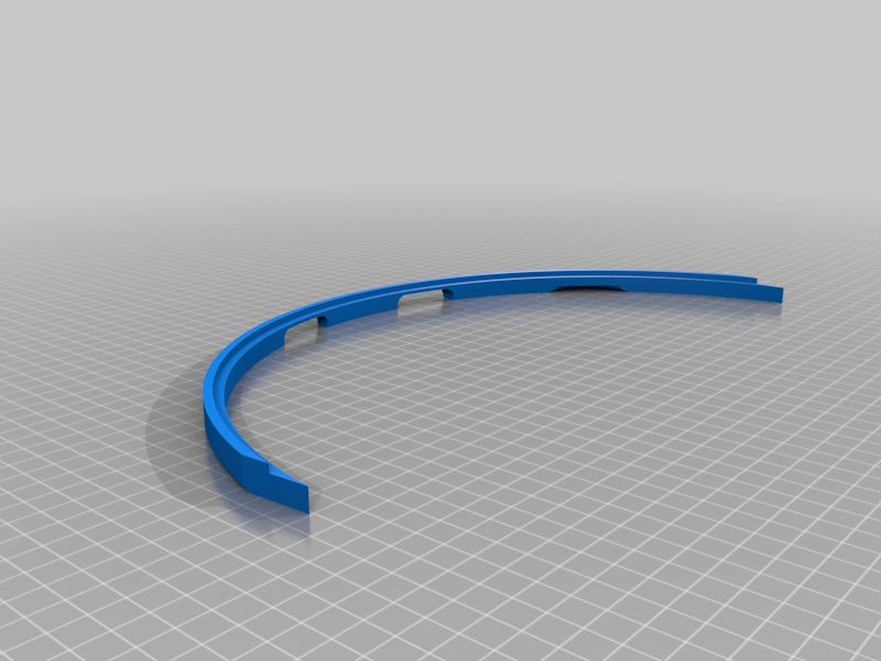 Xiaomi Roborock S50 bumper adjust floor gap with cut outs for docking