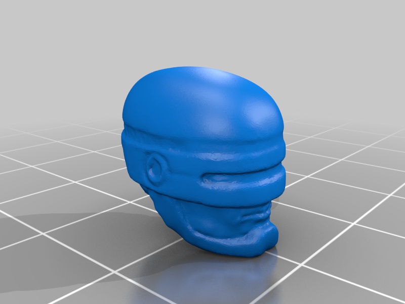 Robot Cop Head
