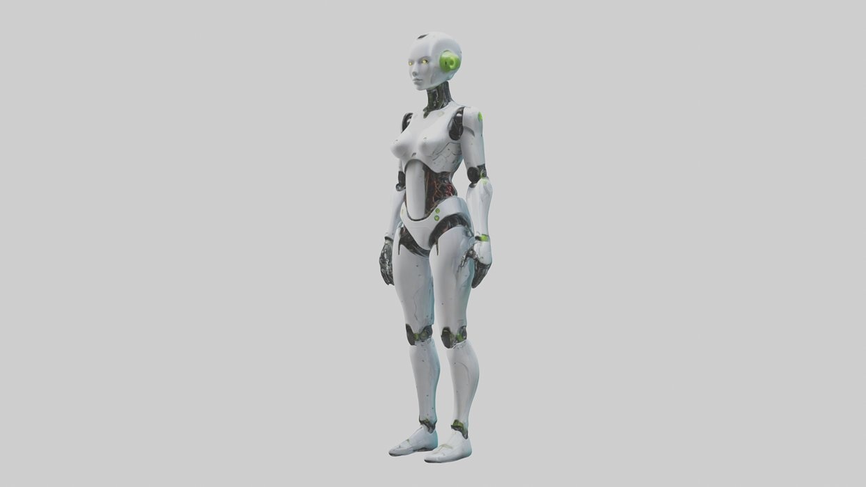 Cool android model