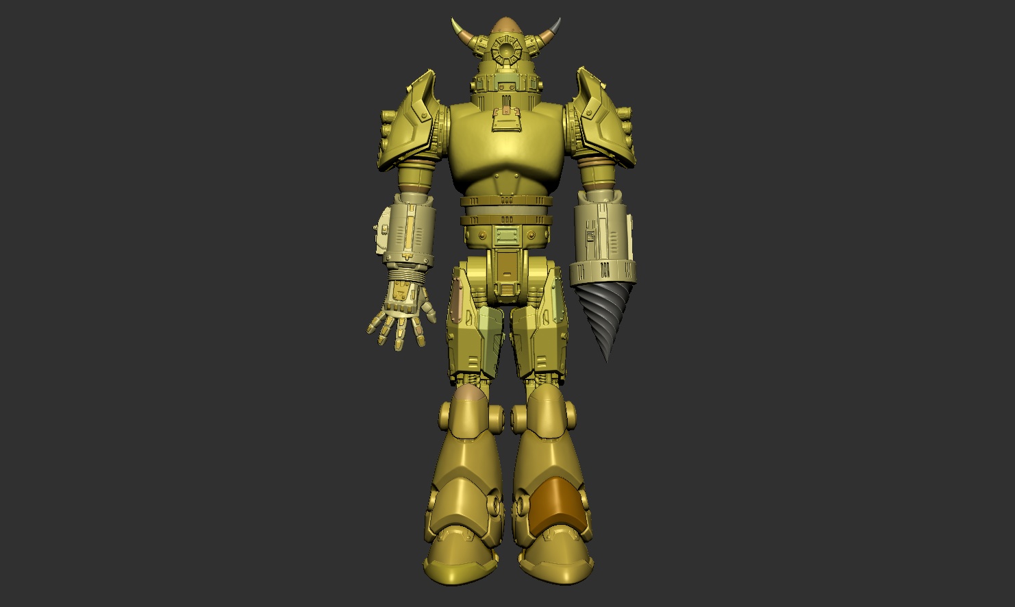 CYBOT 3D ACTION FIGURE OBJ. KENNER STYLE