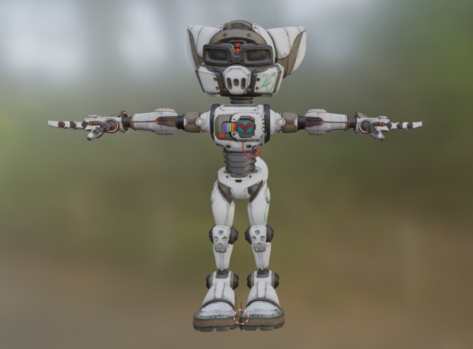 RATCHET & CLANK RIFT APART - ANDROID ARMOR