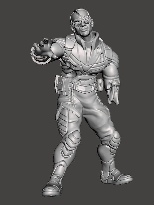 osprey 3d model for 3d printing