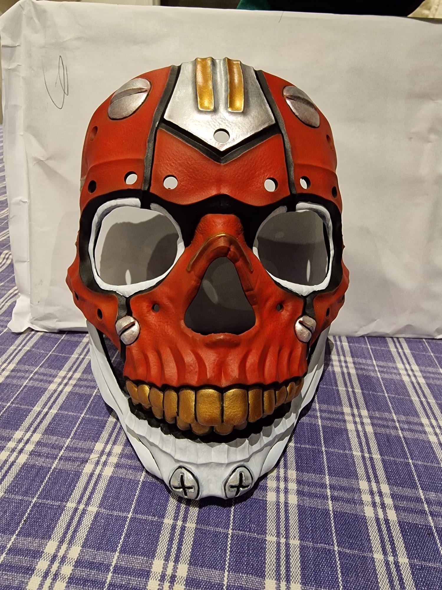 CYBERSKULL MASK (WITH MOVEABLE JAW)